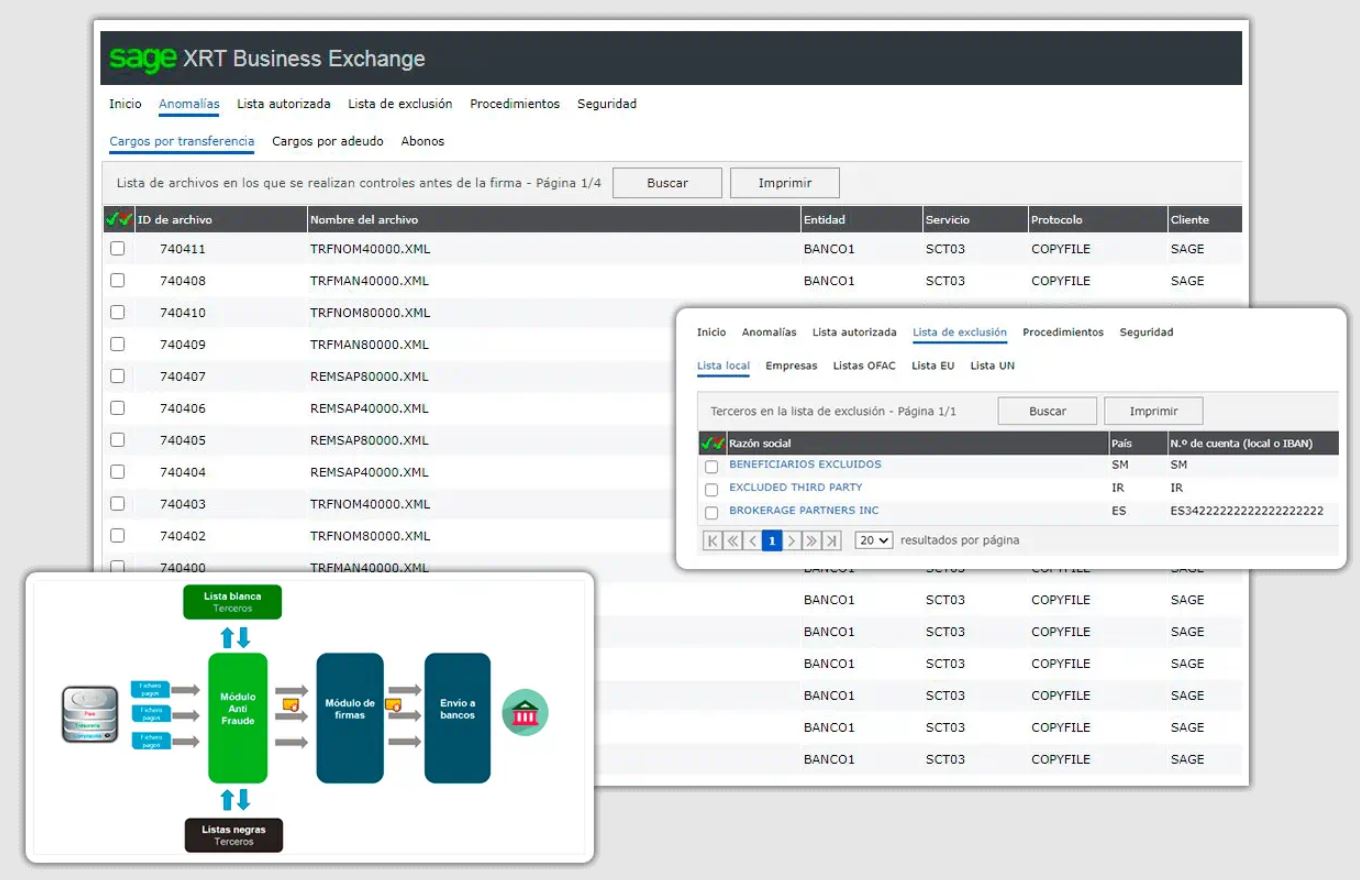 sage xrt advanced treasury control y prevencion del fraude tesoreria 4.0